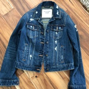 Abercrombie & Fitch Blue Jean Jacket